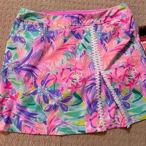 Lilly Pulitzer luxletic Daphne skirt/skort size 14